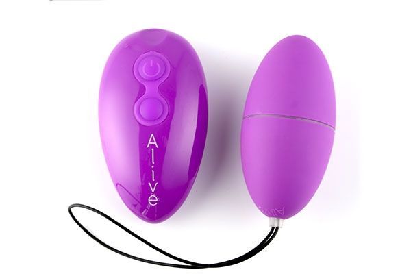 Віброяйце Alive Magic Egg 2.0 Purple з пультом ДУ, на батарейках