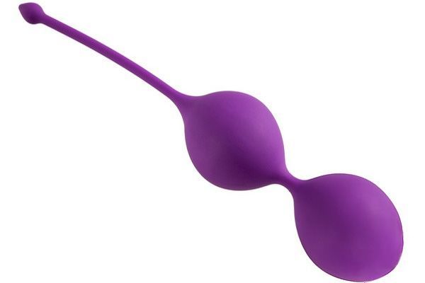 Вагінальні кульки Alive U-Tone Balls Purple, діаметр 3,5см, вага 77гр