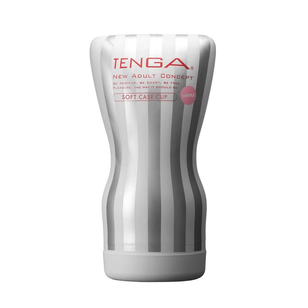 Мастурбатор Tenga Squeeze Tube Cup (м'яка подушечка) GENTLE стискається