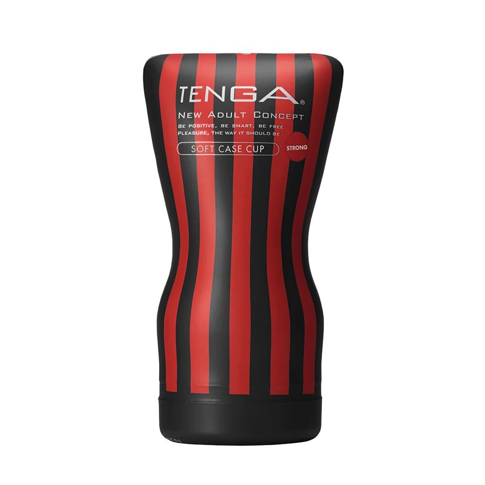 Мастурбатор Tenga Squeeze Tube Cup (м'яка подушечка) STRONG стискається