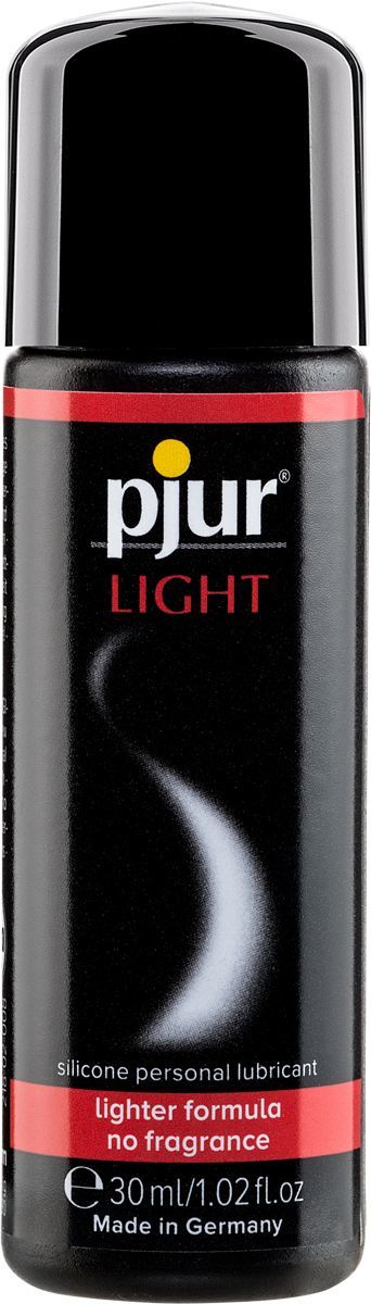 Силіконове мастило pjur Light 30 мл найрідше, 2-в-1 для сексу та масажу