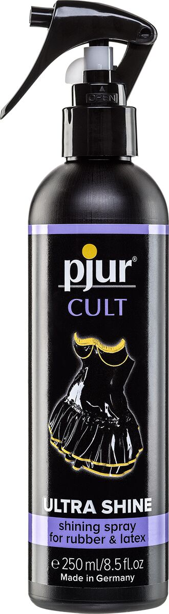 Спрей для догляду за одягом з гуми та латексу pjur Cult Ultra Shine 250 мл, надає блиску.