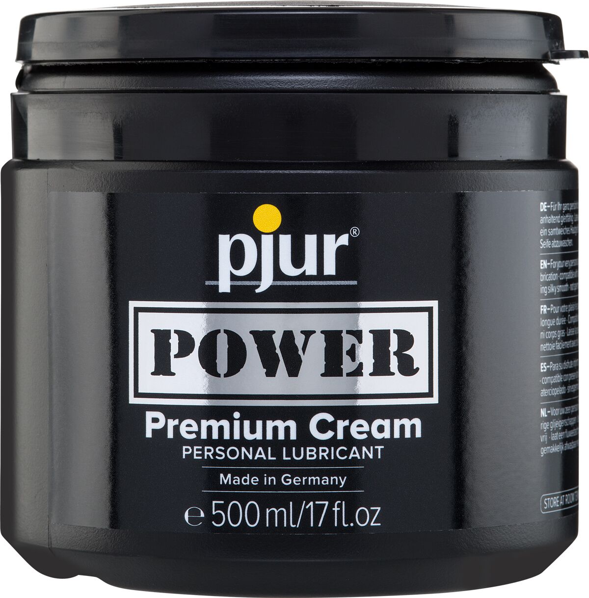 Густе мастило для фістингу та анального сексу pjur POWER Premium Cream 500 мл на гібридній основі