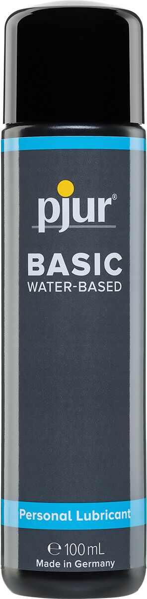 Мастило на водній основі pjur Basic waterbased 100 мл, ідеальне для новачків, найкраща ціна/якість