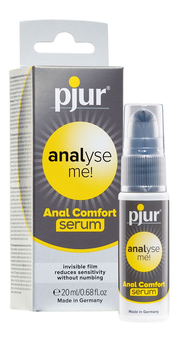 Розслаблюючий анальний гель pjur analyse me! Serum 20мл, створює плівку, концентровану