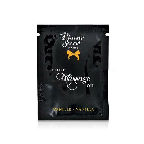 Пробник масажної олії Plaisirs Secrets Vanilla (3 мл)