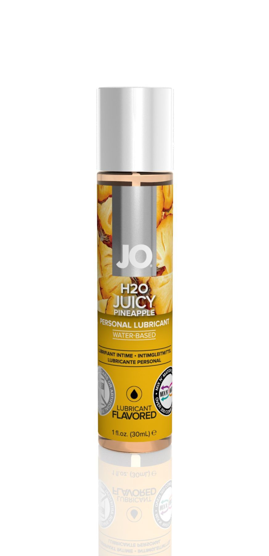 Мастило на водній основі System JO H2O - Juicy Pineapple (30 мл) без цукру, рослинний гліцерин