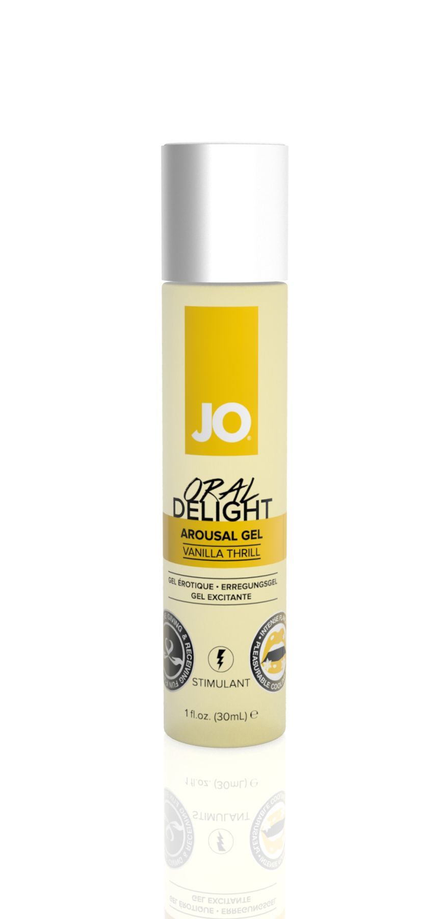 Гель для оральних пестощів System JO Oral Delight - Vanilla Thrill (30 мл), ефект холод-тепло