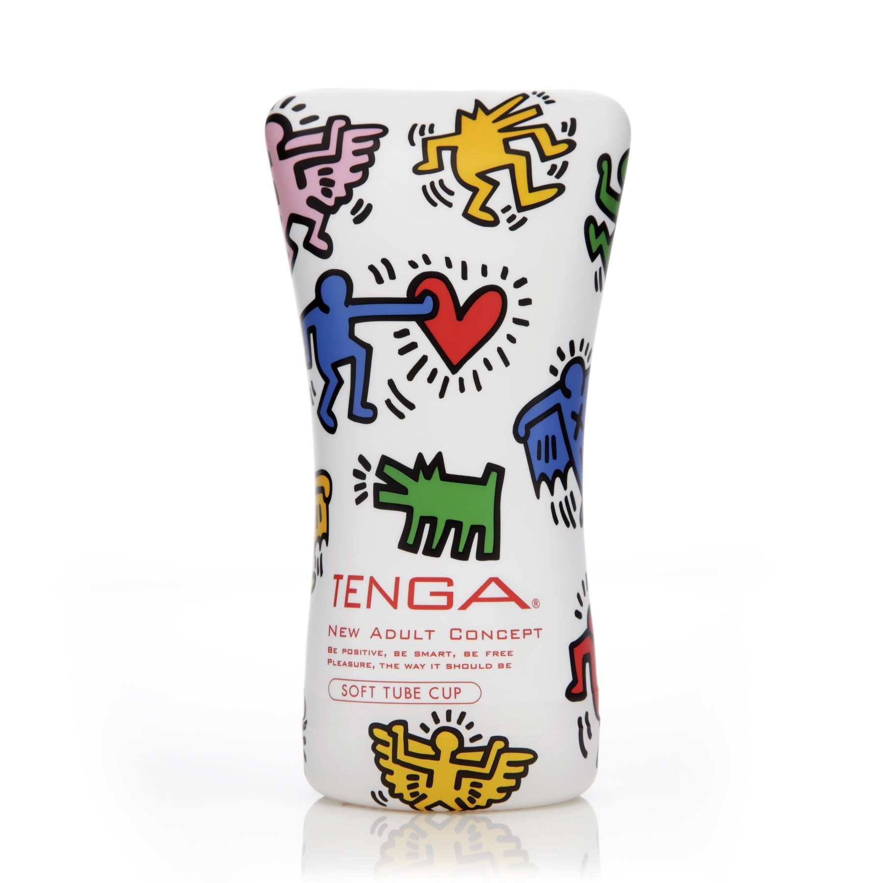 Мастурбатор Tenga Keith Haring Soft Case Cup (м'яка подушечка)