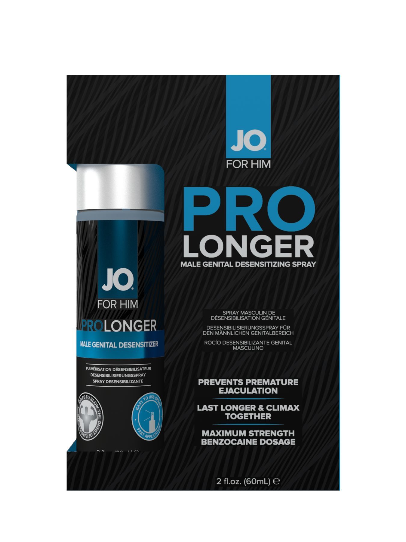 Пролонгуючий спрей System JO Prolonger Spray with Benzocaine (60 мл) не містить мінеральних масел