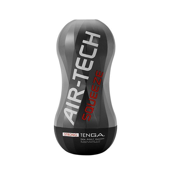 Мастурбатор Tenga Air-Tech Squeeze Strong, корпус, що стискається, більш щільний вхід