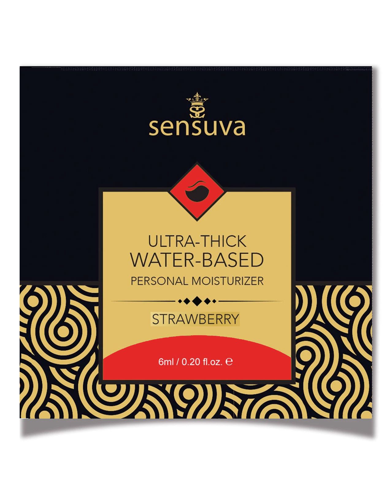 Пробник Sensuva - Ultra-Thick Water-Based Strawberry (6 мл)