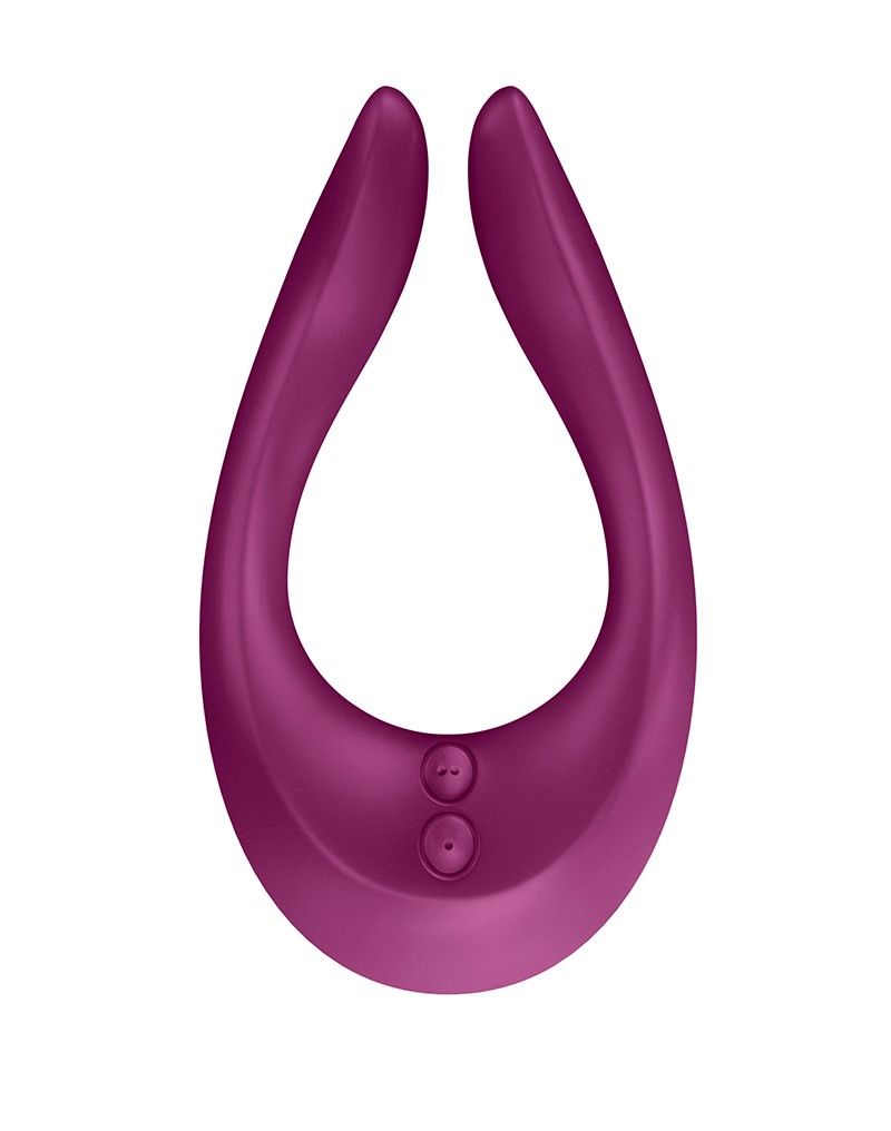 Вібратор для пар Satisfyer Endless Joy (Berry), 3 незалежні двигуни, багатофункціональний