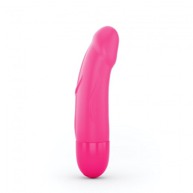 Вібратор Dorcel Real Vibration S Magenta 2.0, діам 3,7см, що перезаряджається, для точки G