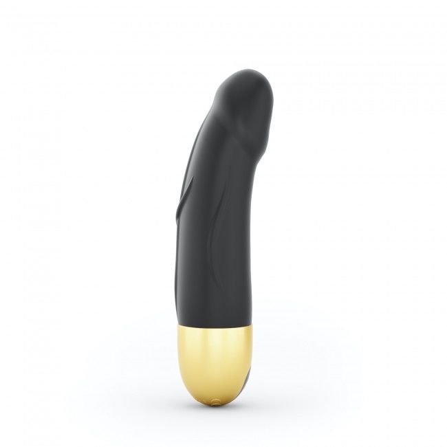 Вібратор Dorcel Real Vibration S Gold 2.0, діам 3,7см, що перезаряджається, для точки G