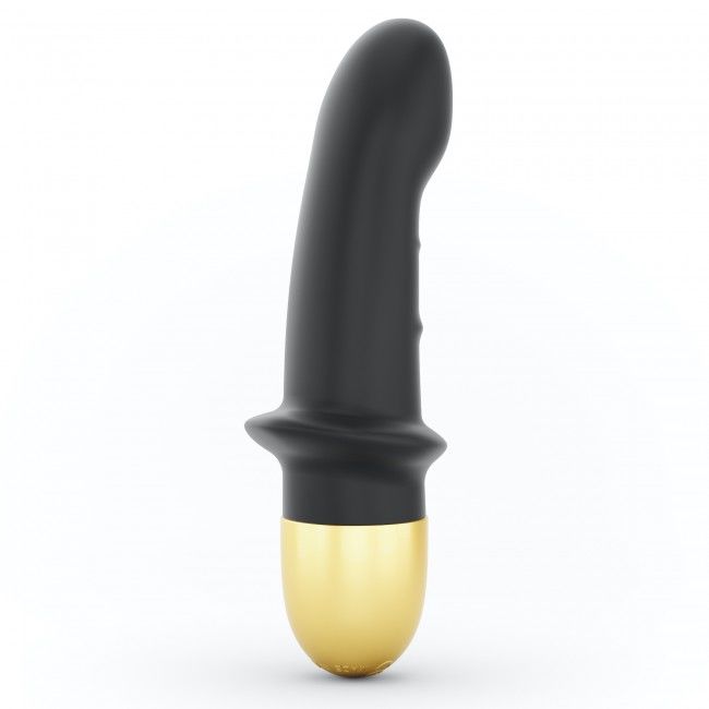 Вібратор Dorcel Mini Lover Black 2.0 перезаряджається, для точки G та масажу простати