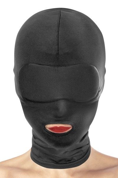 Капюшон для БДСМ із відкритим ротом Fetish Tentation Open Mouth Hood