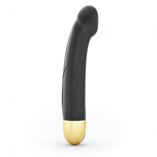 Вібратор Dorcel Real Vibration M Gold 2.0, діам 3,7см, що перезаряджається, для точки G