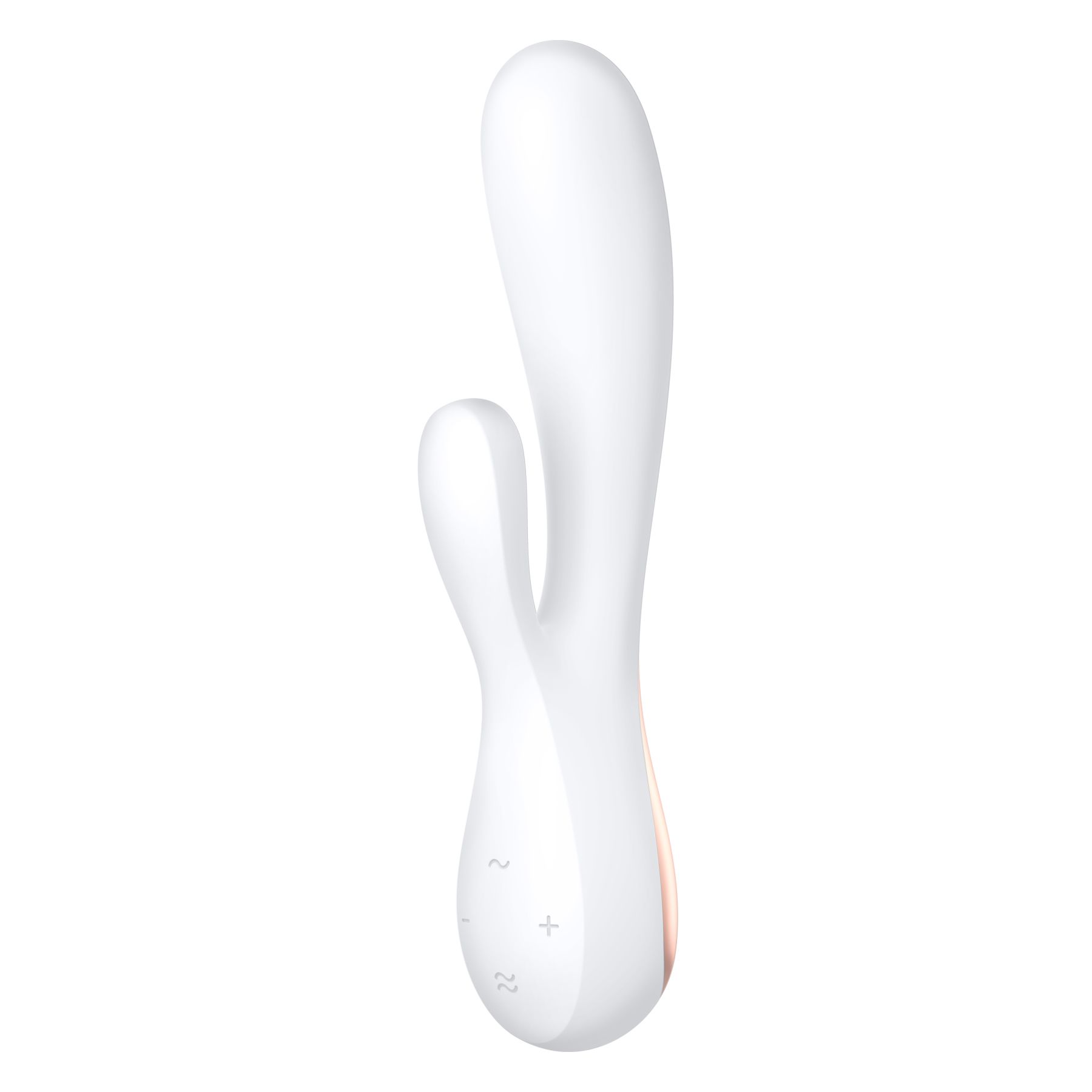 Смарт-вібратор кролик Satisfyer Mono Flex White, 2 мотори, керування через інтернет