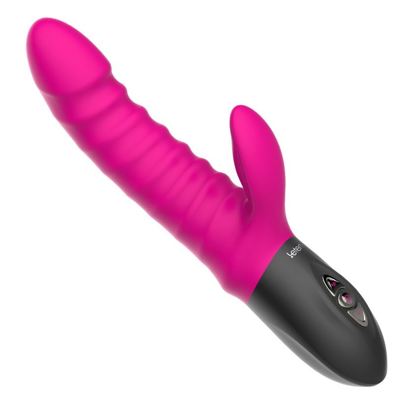 Пульсатор-кролик Leten Vibrator Passionate з підігрівом та вібрацією кліторального відростка