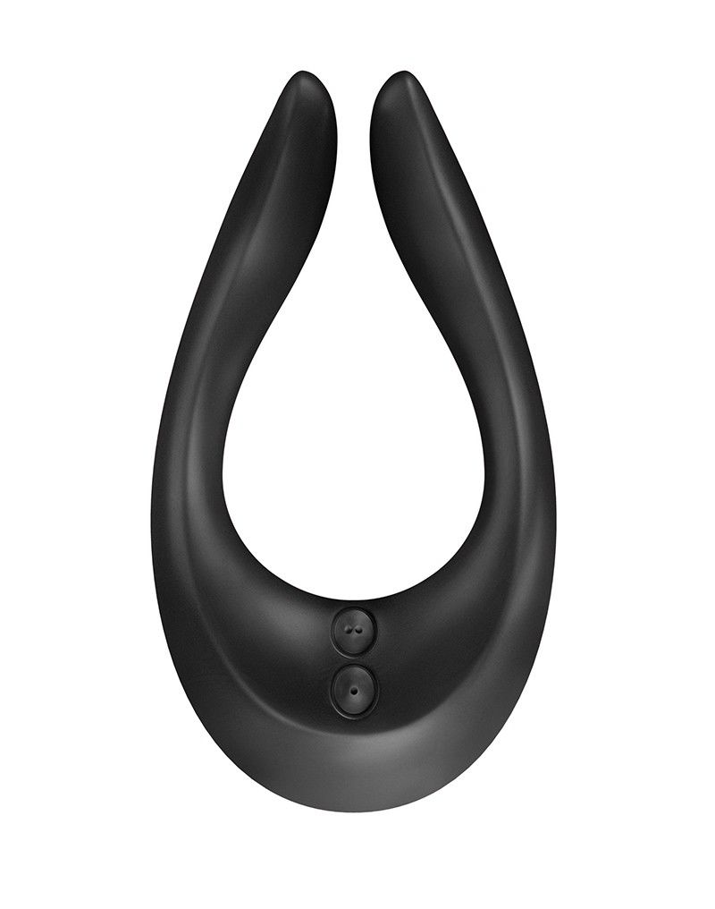 Вібратор для пар Satisfyer Endless Joy Black, 3 незалежні двигуни, багатофункціональний