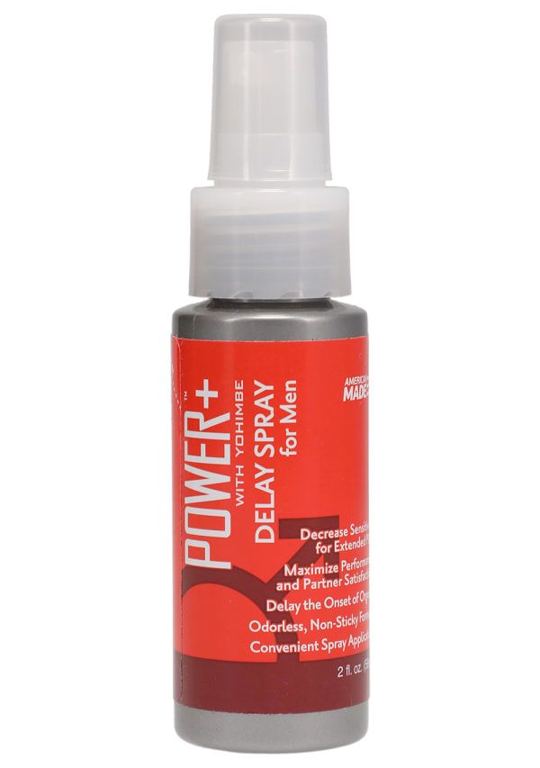 Потужний пролонгатор Doc Johnson Power+ with Yohimbe Delay Spray For Men (59 мл)