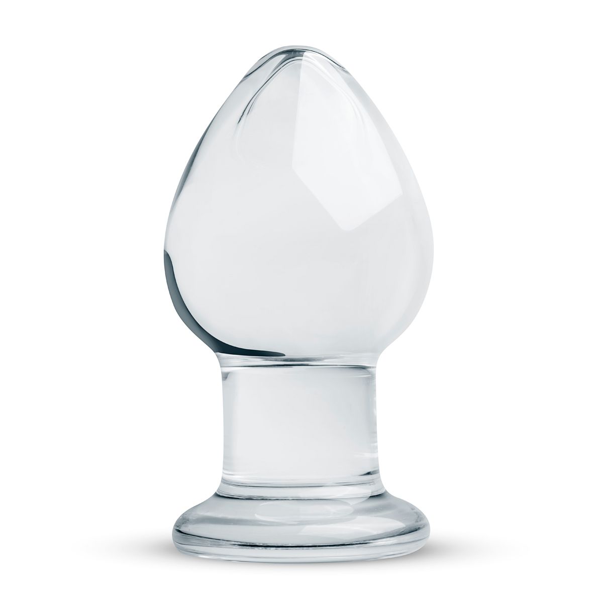 Скляний анальний затор Gildo Glass Buttplug No. 26