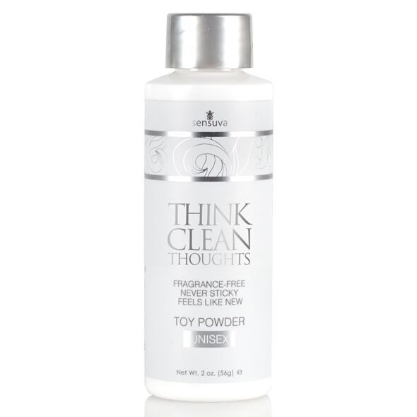 Пудра для догляду за іграшками Sensuva Think Clean Thoughts Toy Powder (56 грам)