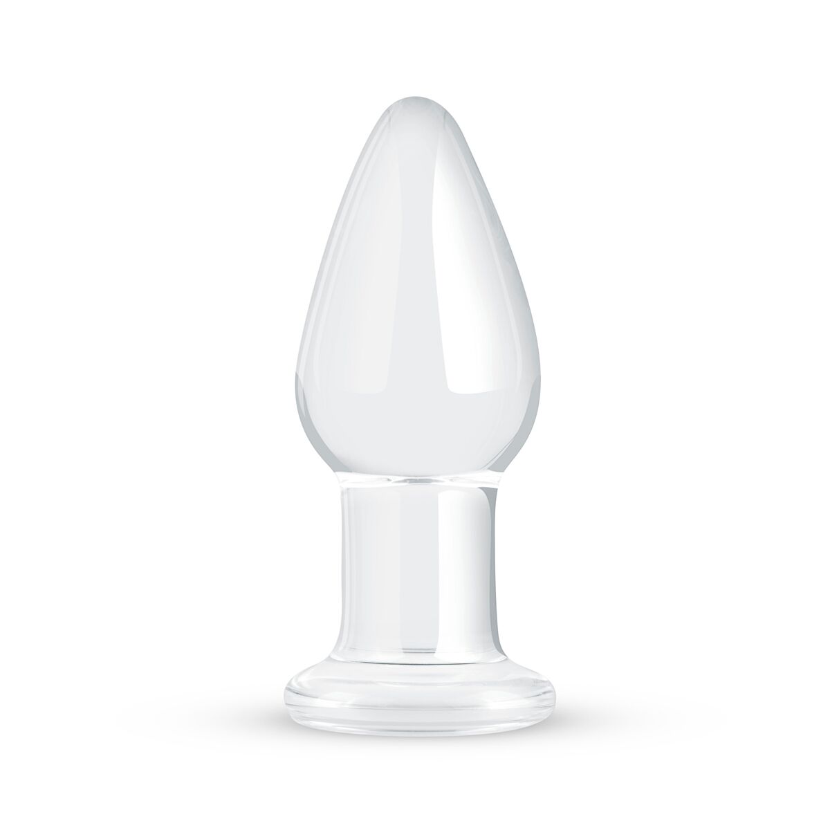 Скляний анальний затор Gildo Glass Buttplug No. 24