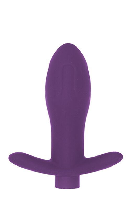 Анальна пробка з вібрацією MAI Attraction Toys №87 Purple, що перезаряджається, довжина 11см, діаметр 3,5см