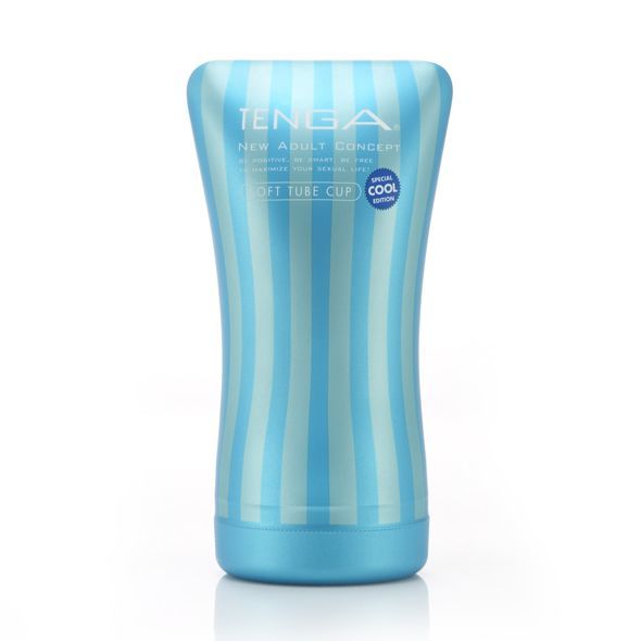 Мастурбатор Tenga Soft Tube Cup Cool Edition з мастилом, що охолоджує (м'яка подушечка)